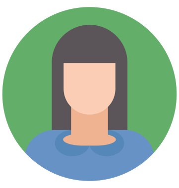 Sekreter renk izole vektör kolayca düzenlemek veya değiştirmek simgeleri