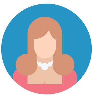 Model renk izole vektör kolayca düzenlemek veya değiştirmek simgeleri