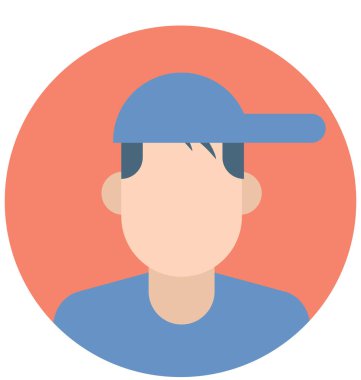 Player rengini izole vektör kolayca düzenlemek veya değiştirmek simgeleri