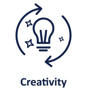 Kolayca yaratıcılık izole vektör simgesini değiştiren veya Düzenle.