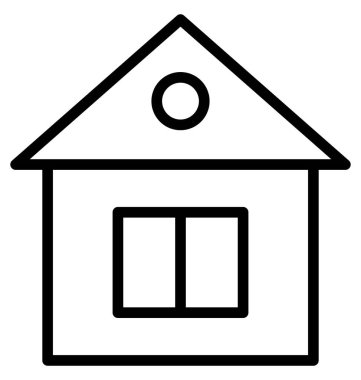 Ahır kolayca olabilen izole vektör simge oluşturma, düzenleme veya değişikliğin.