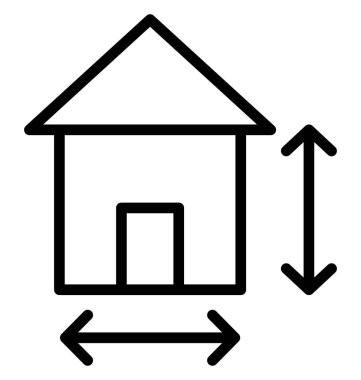 Plan, yapı planı kolayca yayına hazırlamak olabilir veya değişikliğin izole vektör simgesi.
