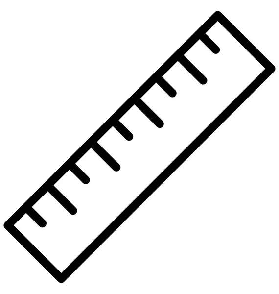 Architecturale Instrument Geometrische Gereedschap Icoon — Stockvector