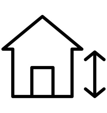 Plan, yapı planı kolayca yayına hazırlamak olabilir veya değişikliğin izole vektör simgesi.