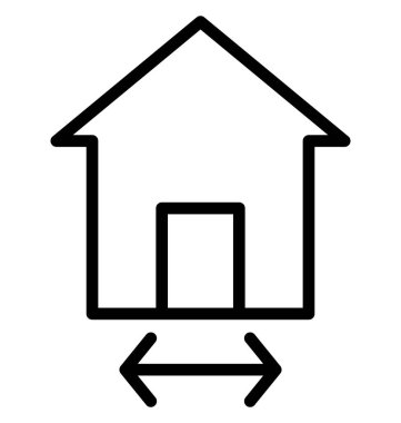 Plan, yapı planı kolayca yayına hazırlamak olabilir veya değişikliğin izole vektör simgesi.