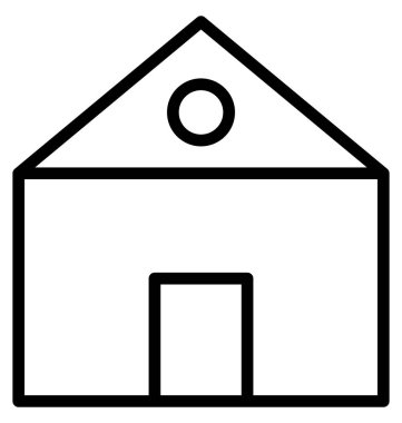 Ahır kolayca olabilen izole vektör simge oluşturma, düzenleme veya değişikliğin.