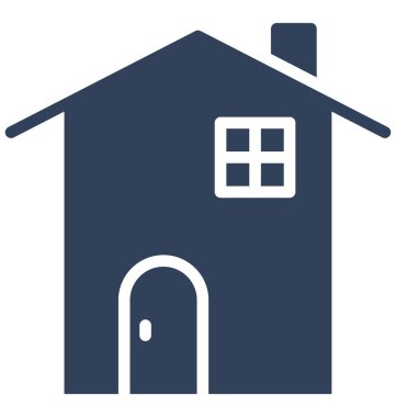 Kabin, kolayca olabilen izole vektör simge Düzenle veya değişikliğin yazlık.