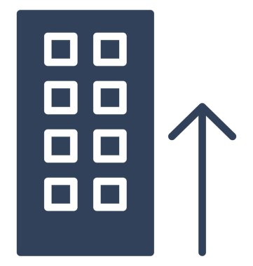 Plan, yapı planı kolayca yayına hazırlamak olabilir veya değişikliğin izole vektör simgesi.