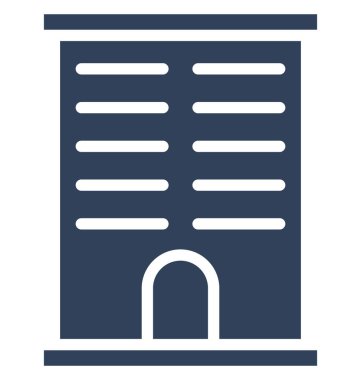 Kolayca yayına hazırlamak olabilir veya değişikliğin izole vektör simgesi binalar, İş Merkezi.