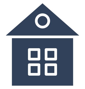 Kabin, kolayca olabilen izole vektör simge Düzenle veya değişikliğin yazlık.