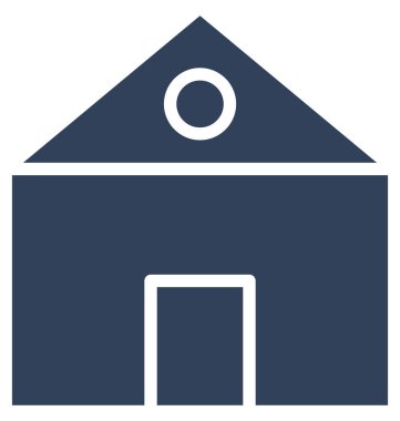 Ahır kolayca olabilen izole vektör simge oluşturma, düzenleme veya değişikliğin.