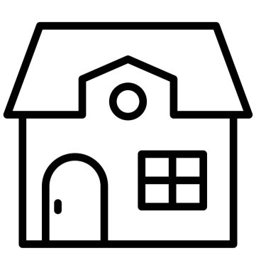 Tarım, çiftlik ev kolayca olabilen izole vektör simge Düzenle veya değişikliğin.