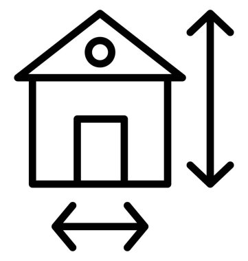 Plan, yapı planı kolayca yayına hazırlamak olabilir veya değişikliğin izole vektör simgesi.