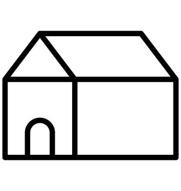 Kamp, kolayca olabilen kampı Isolated vektör simge Düzenle veya değişikliğin.