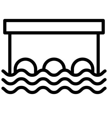 Lüks, lüks kulübe kolayca olabilen izole vektör simge Düzenle veya değişikliğin.