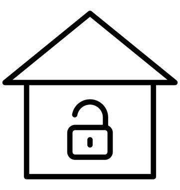 Eve, kolayca olabilen izole vektör simge Düzenle veya değişikliğin.