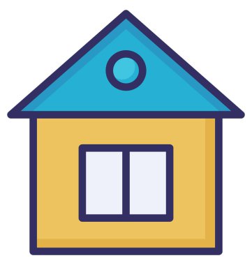 Ahır kolayca olabilen izole vektör simge oluşturma, düzenleme veya değişikliğin.