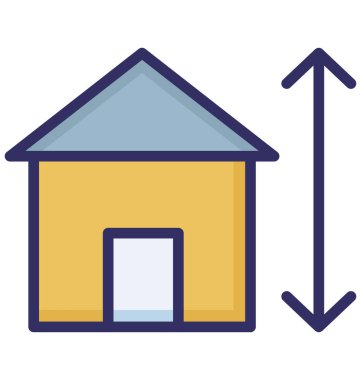 Plan, yapı planı kolayca yayına hazırlamak olabilir veya değişikliğin izole vektör simgesi.