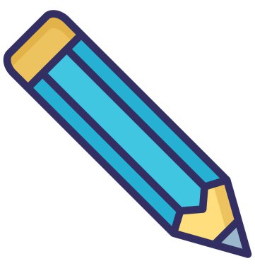 Kolayca olabilen izole vektör simge Düzenle veya değişikliğin aracı çizim aracı, hazırlanması.