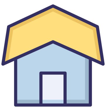 Ahır, bina, kolayca olabilen izole vektör simge Düzenle veya değişikliğin.