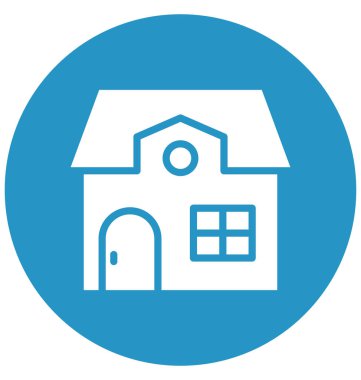 Tarım, çiftlik ev kolayca olabilen izole vektör simge Düzenle veya değişikliğin.