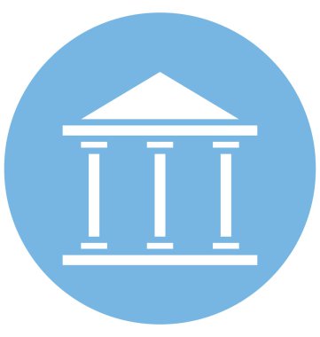  Banka, banka olmak kolayca düzenleyebilir veya değişikliğin izole vektör simgesi oluşturma.