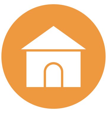 Ahır kolayca olabilen izole vektör simge oluşturma, düzenleme veya değişikliğin.