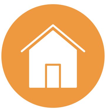 Kabin, kolayca olabilen izole vektör simge Düzenle veya değişikliğin yazlık. 