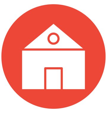 Ahır kolayca olabilen izole vektör simge oluşturma, düzenleme veya değişikliğin.