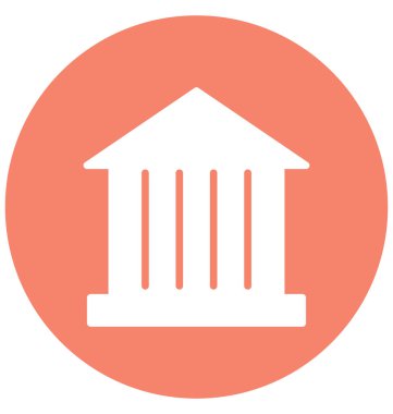 Roma'da bina, İtalya izole vektör simge kolayca düzenleyin veya değişikliğin.