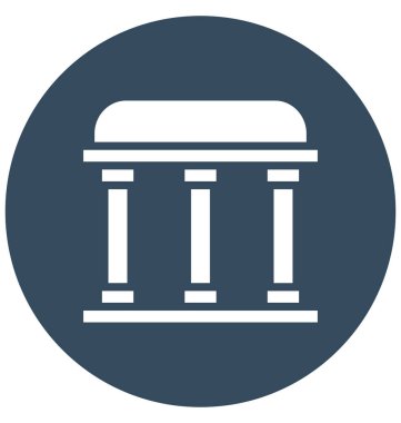 Bina, kolayca olabilen izole vektör simge Düzenle veya değişikliğin.