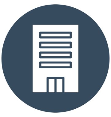 Binalar, İş Merkezi, kolayca olabilen izole vektör simge Düzenle veya değişikliğin.