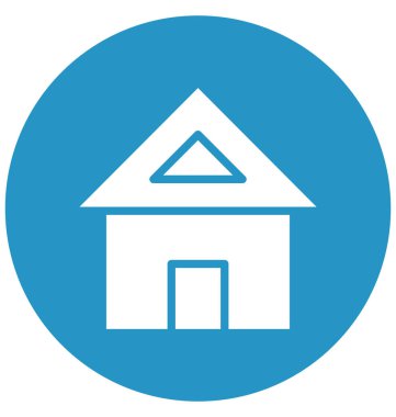 Ev, kolayca olabilen izole vektör simge Düzenle veya değiştirilmiş tarım.