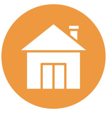 Bina, kolayca olabilen izole vektör simge Düzenle veya değişikliğin.