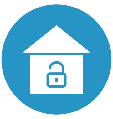 Eve, kolayca olabilen izole vektör simge Düzenle veya değişikliğin.