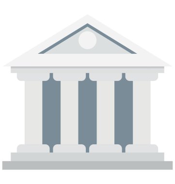 Kolayca değiştirilebilir veya Düzenle banka renk vektör simgesi 