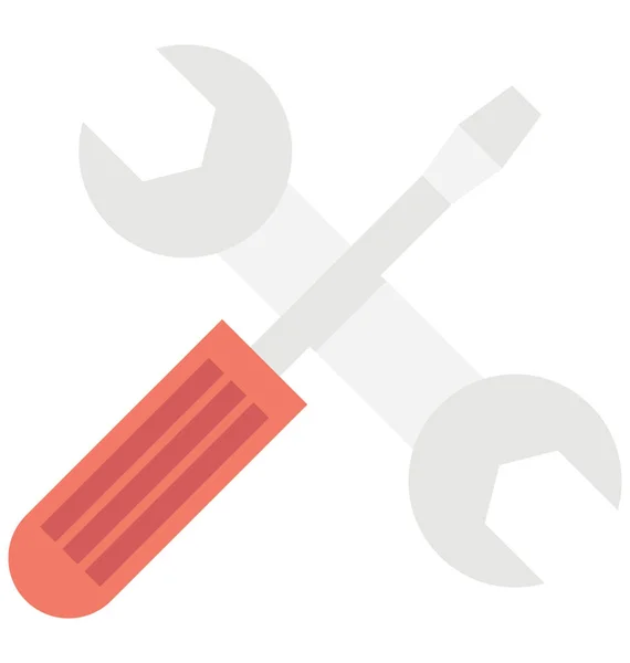 Javítási Eszközök Színes Vector Icon Könnyen Módosítható Vagy Szerkesztése — Stock Vector