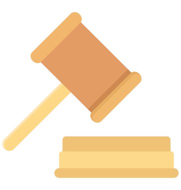 Kolayca değiştirilebilir veya düzenleme açık artırma renk vektör simgesi 