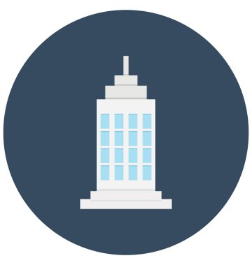 Kolayca değiştirilebilir veya düzenleme manzarası renkli vektör simgesi 