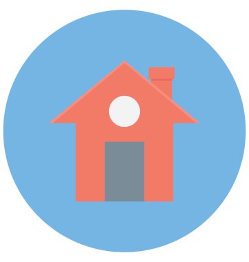 Kolayca değiştirilebilir veya düzenleme kulübe renk vektör simgesi 