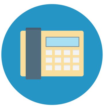 Kolayca değiştirilebilir veya düzenlemek sabit hat renk vektör simgesi 