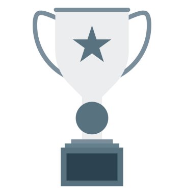 Kupa renk izole vektör kolayca değiştirilebilir veya Düzenle simgesini