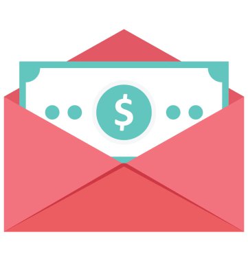 Ödeme renk izole kolayca değiştirilebilir veya düzenlediğiniz vektör simge