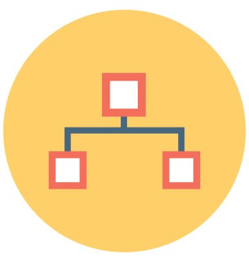 Kolayca değiştirilebilir veya düzenlediğiniz site haritası izole vektör simgesi