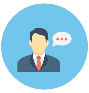 Kolayca değiştirilebilir veya düzenlediğiniz iletişim izole vektör simgesi