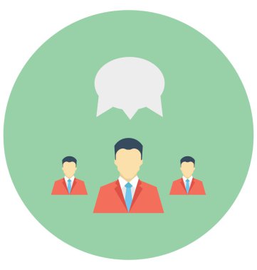 Kolayca değiştirilebilir veya düzenlediğiniz iletişim izole vektör simgesi