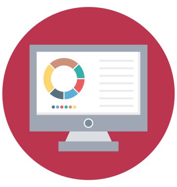 Online grafik renk simgesi izole ve vektör bu kolayca değiştirilebilir veya düzenleme