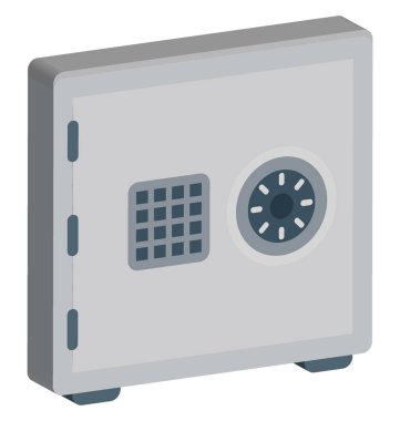 Locker Color Icon isolated and Vector that can be easily modified or edit