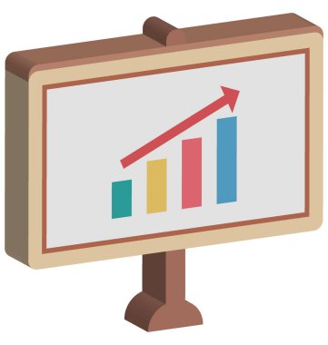Sunuyu renkli simge izole ve kolayca değiştirilebilir veya düzenlediğiniz vektör grafik
