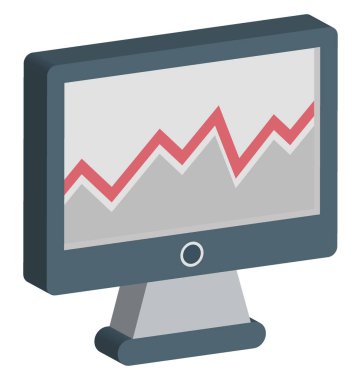 Online grafik renk simgesi izole ve vektör bu kolayca değiştirilebilir veya düzenleme